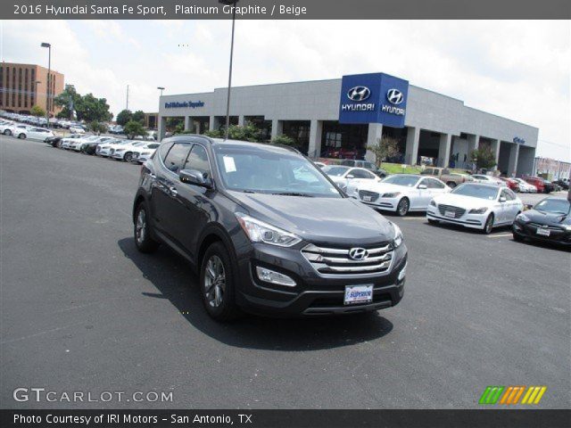 2016 Hyundai Santa Fe Sport  in Platinum Graphite