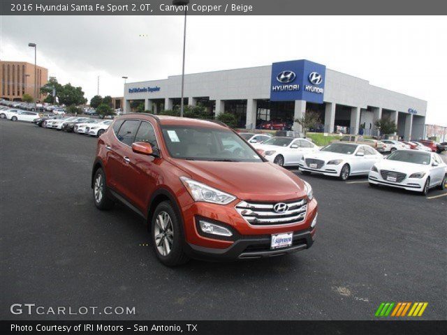 2016 Hyundai Santa Fe Sport 2.0T in Canyon Copper