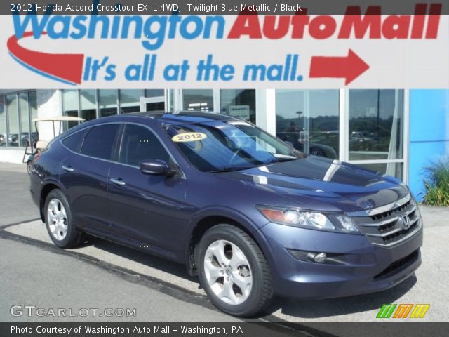 2012 Honda Accord Crosstour EX-L 4WD in Twilight Blue Metallic