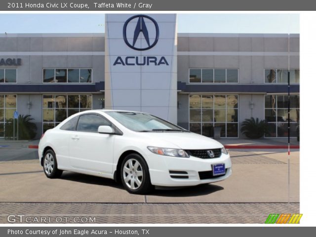 2011 Honda Civic LX Coupe in Taffeta White