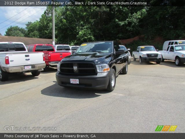 2012 Dodge Ram 1500 ST Regular Cab in Black