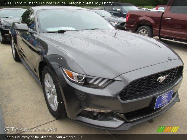 2015 Ford Mustang EcoBoost Coupe in Magnetic Metallic