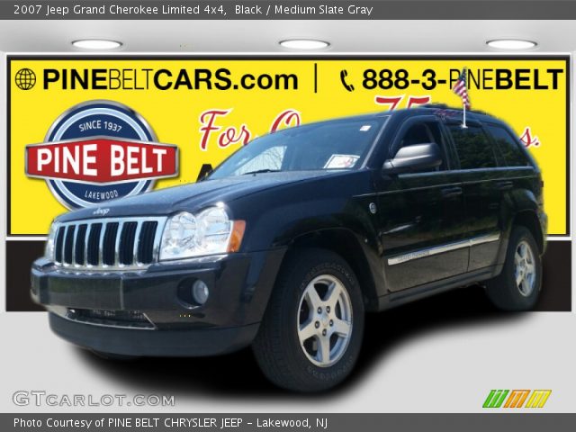 2007 Jeep Grand Cherokee Limited 4x4 in Black