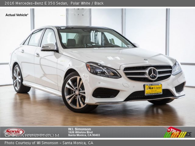 2016 Mercedes-Benz E 350 Sedan in Polar White