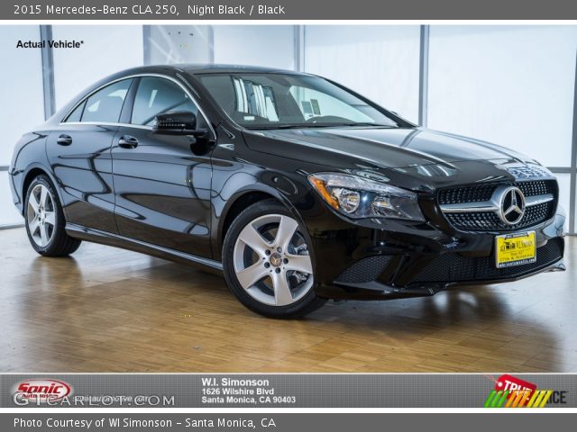 2015 Mercedes-Benz CLA 250 in Night Black