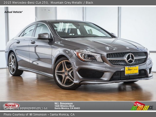 2015 Mercedes-Benz CLA 250 in Mountain Grey Metallic