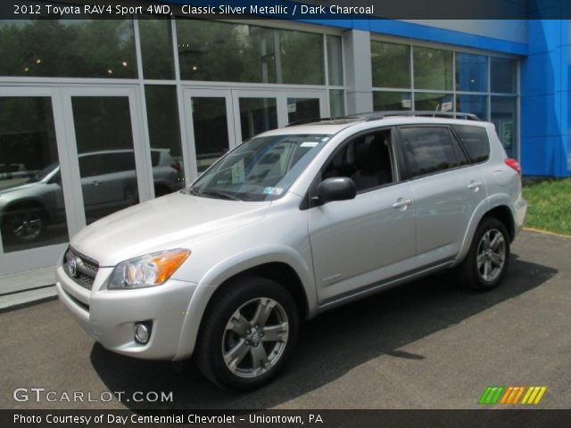 2012 Toyota RAV4 Sport 4WD in Classic Silver Metallic