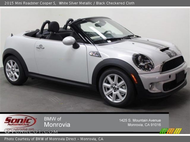 2015 Mini Roadster Cooper S in White Silver Metallic