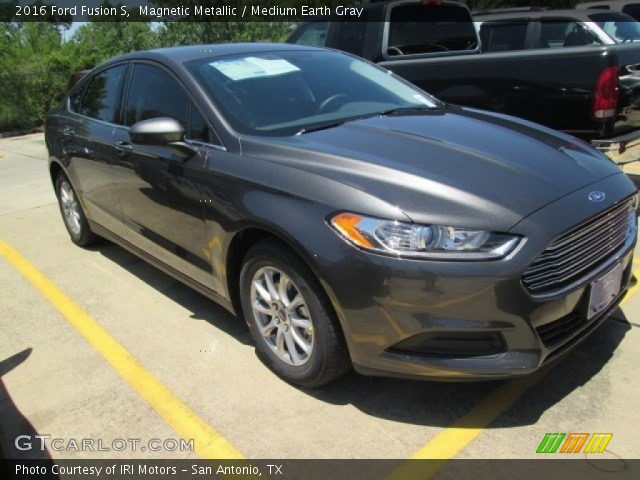 2016 Ford Fusion S in Magnetic Metallic