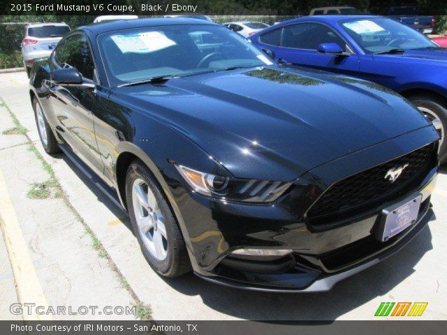 2015 Ford Mustang V6 Coupe in Black