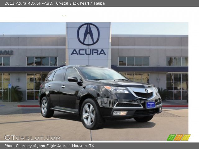 2012 Acura MDX SH-AWD in Crystal Black Pearl