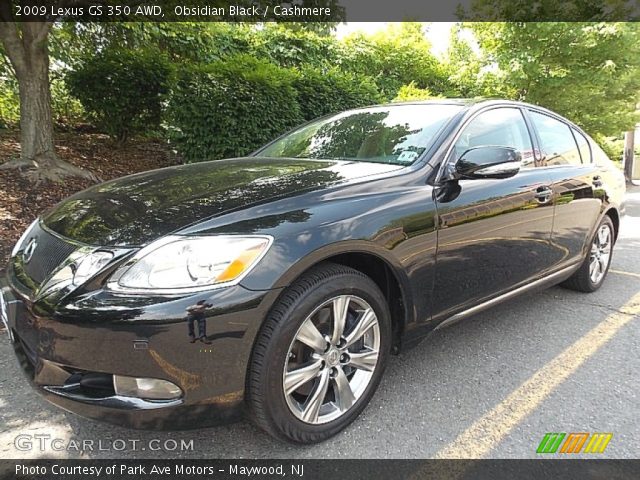 2009 Lexus GS 350 AWD in Obsidian Black