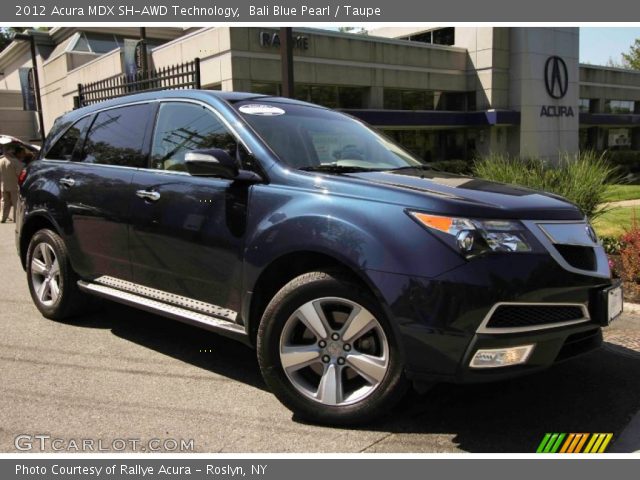 2012 Acura MDX SH-AWD Technology in Bali Blue Pearl