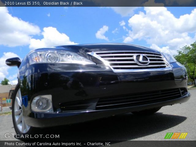 2010 Lexus ES 350 in Obsidian Black