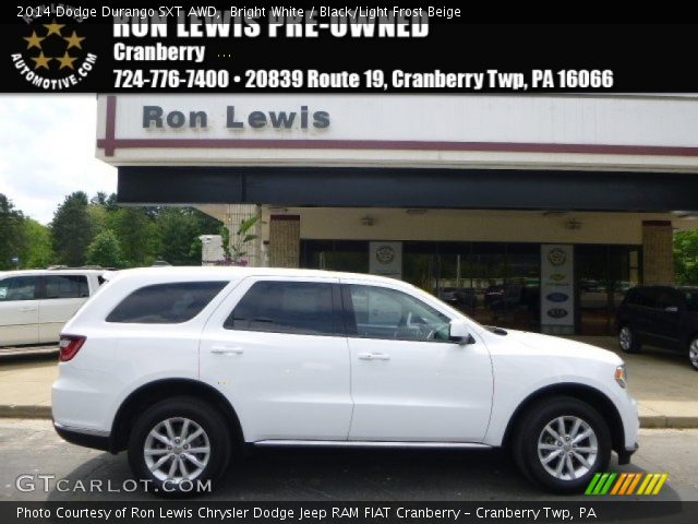 2014 Dodge Durango SXT AWD in Bright White