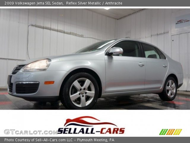 2009 Volkswagen Jetta SEL Sedan in Reflex Silver Metallic