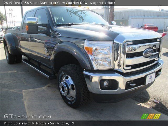 2015 Ford F350 Super Duty Lariat Crew Cab 4x4 DRW in Magnetic