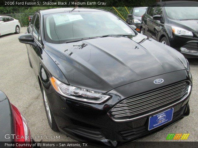 2016 Ford Fusion S in Shadow Black