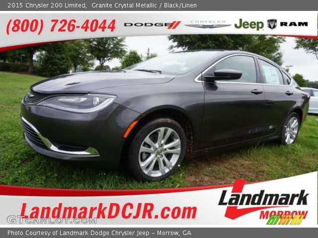 2015 Chrysler 200 Limited in Granite Crystal Metallic