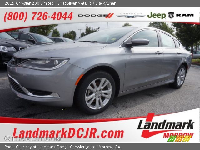 2015 Chrysler 200 Limited in Billet Silver Metallic