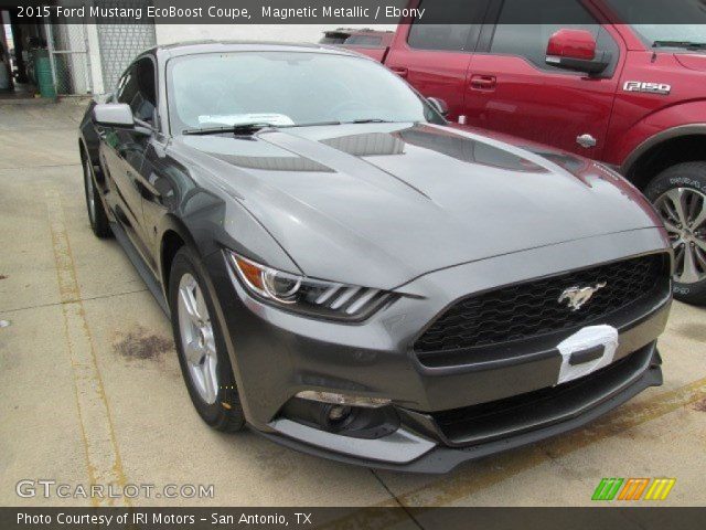2015 Ford Mustang EcoBoost Coupe in Magnetic Metallic