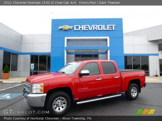 2012 Chevrolet Silverado 1500 LS Crew Cab 4x4 in Victory Red