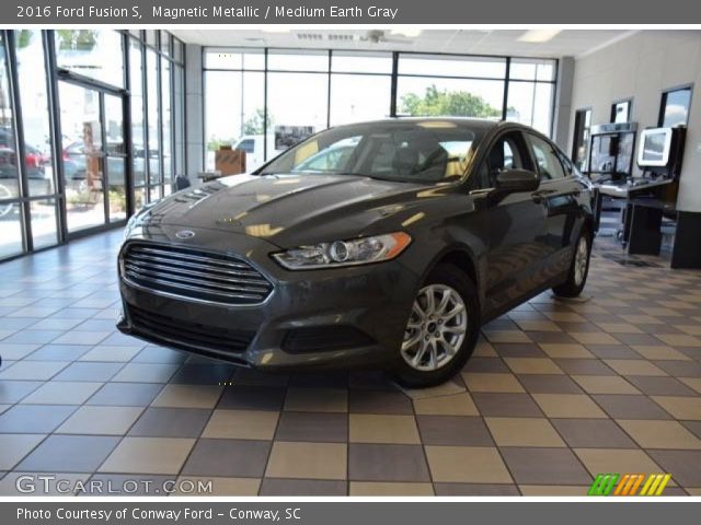 2016 Ford Fusion S in Magnetic Metallic