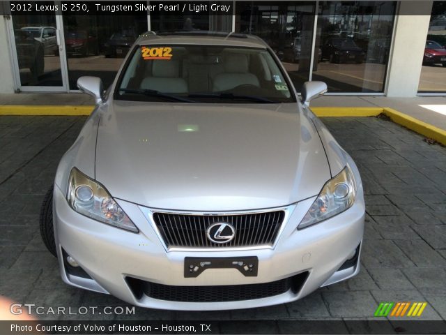 2012 Lexus IS 250 in Tungsten Silver Pearl