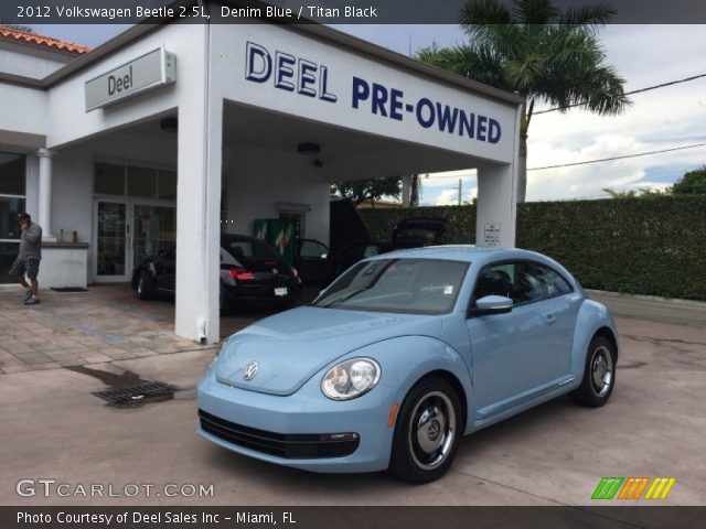 2012 Volkswagen Beetle 2.5L in Denim Blue