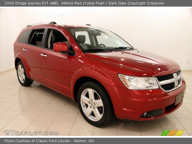 2009 Dodge Journey R/T AWD in Inferno Red Crystal Pearl