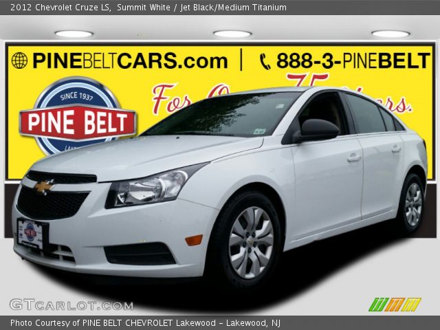 2012 Chevrolet Cruze LS in Summit White