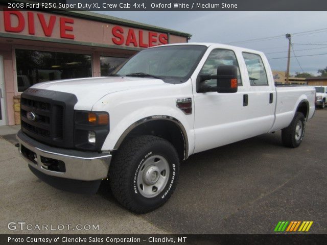 2008 Ford F250 Super Duty XL Crew Cab 4x4 in Oxford White