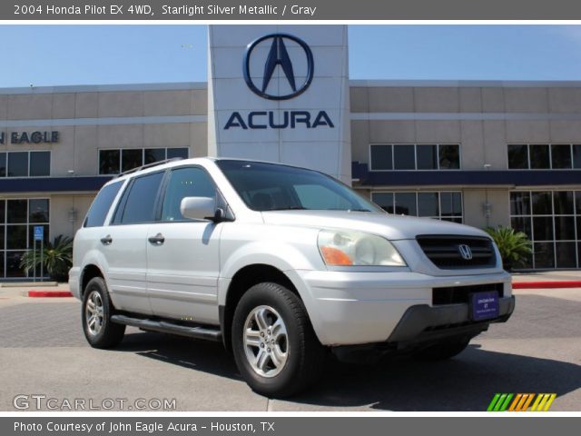 2004 Honda Pilot EX 4WD in Starlight Silver Metallic