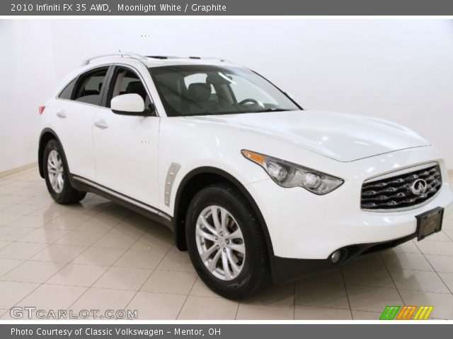 2010 Infiniti FX 35 AWD in Moonlight White