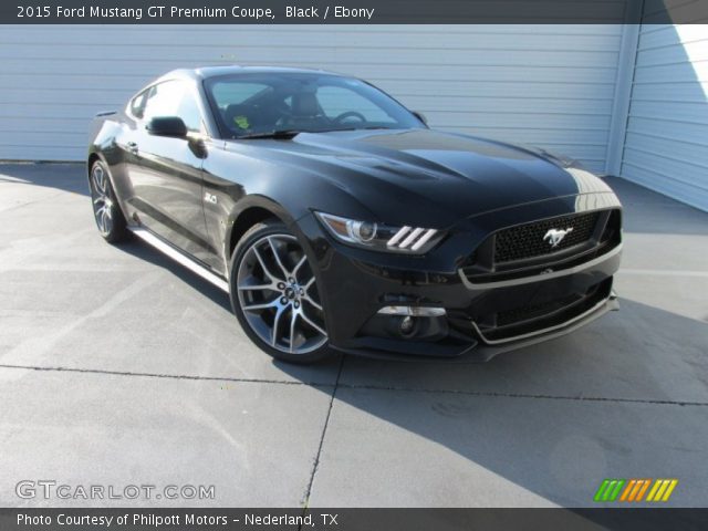 2015 Ford Mustang GT Premium Coupe in Black