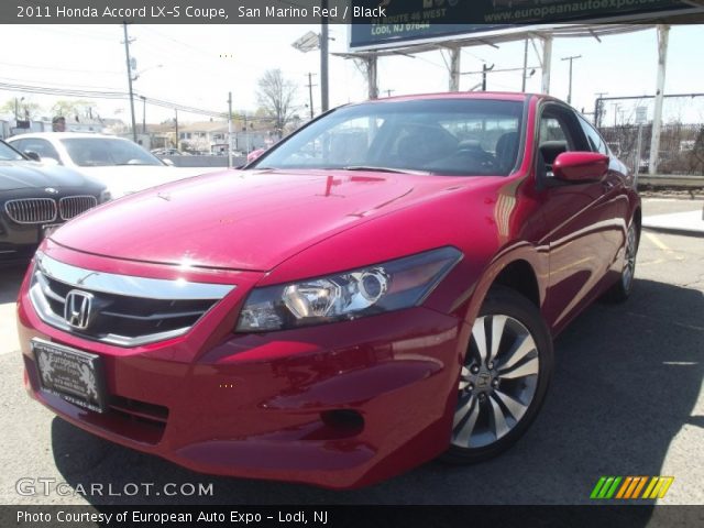 2011 Honda Accord LX-S Coupe in San Marino Red