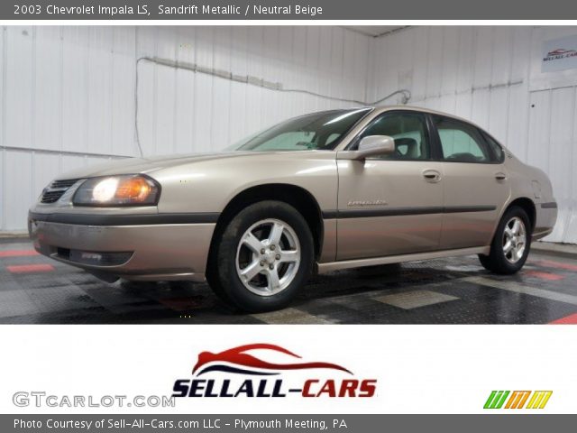 2003 Chevrolet Impala LS in Sandrift Metallic