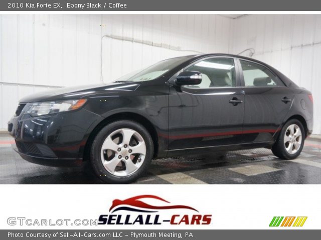 2010 Kia Forte EX in Ebony Black