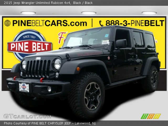 2015 Jeep Wrangler Unlimited Rubicon 4x4 in Black