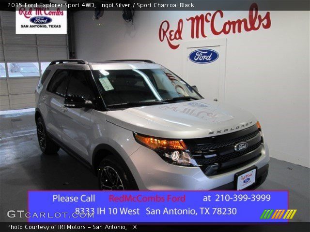 2015 Ford Explorer Sport 4WD in Ingot Silver