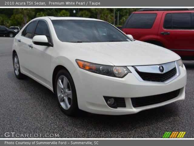 2010 Acura TSX Sedan in Premium White Pearl