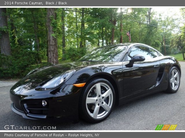 2014 Porsche Cayman  in Black