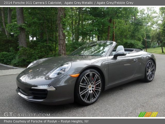 2014 Porsche 911 Carrera S Cabriolet in Agate Grey Metallic