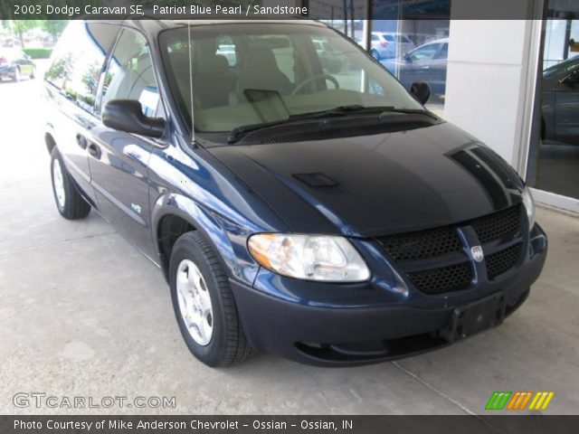 2003 Dodge Caravan SE in Patriot Blue Pearl