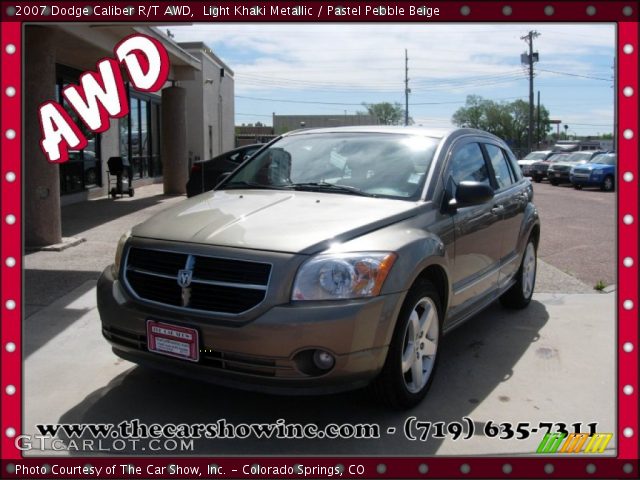2007 Dodge Caliber R/T AWD in Light Khaki Metallic