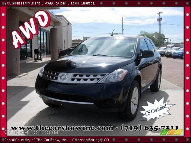 2006 Nissan Murano S AWD in Super Black