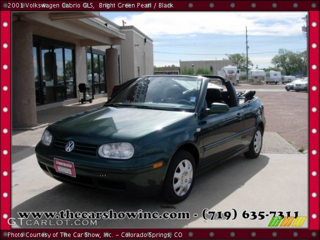 2001 Volkswagen Cabrio GLS in Bright Green Pearl