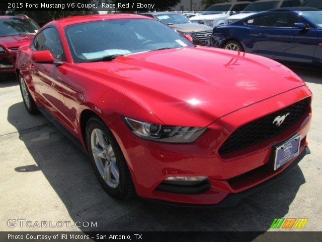 2015 Ford Mustang V6 Coupe in Race Red