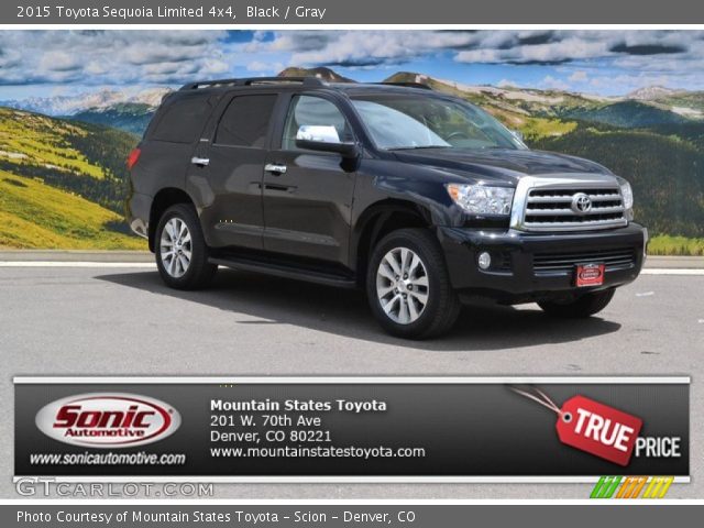 2015 Toyota Sequoia Limited 4x4 in Black