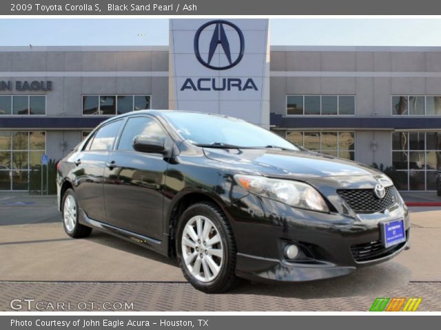 2009 Toyota Corolla S in Black Sand Pearl